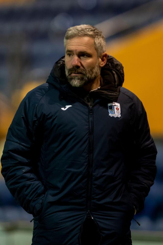 Barrow Manager David Dunn.
