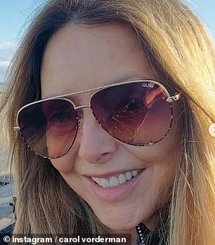 Carol has now revealed she has regular facials where the plasma from blood is injected into the skin