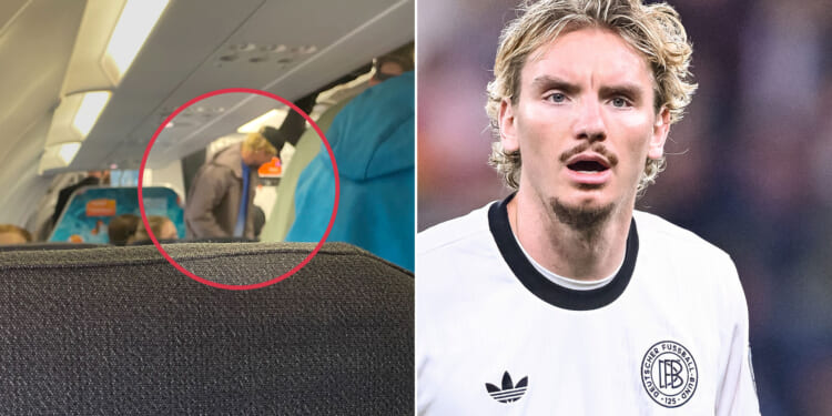 Newcastle’s 6ft 6in star Nick Woltemade squeezes onto £75 easyJet flight back to Tyneside alongside Sunderland rival