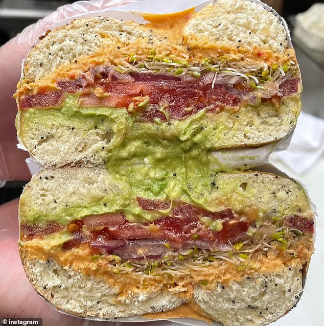 'The Diane' bagel is currently available as an off-menu item but Fox is considering making it a permanent part of the line-up