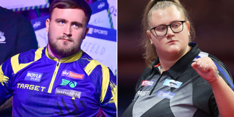 Luke Littler shuts down sexist troll with perfect three-word reply after losing to Beau Greaves in darts classic