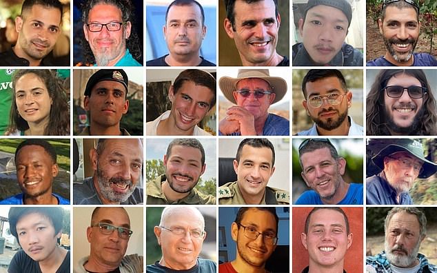 The 24 dead hostages whose bodies remain in Gaza. Bereaved families have expressed anger and frustration that their loved ones' bodies have not been returned