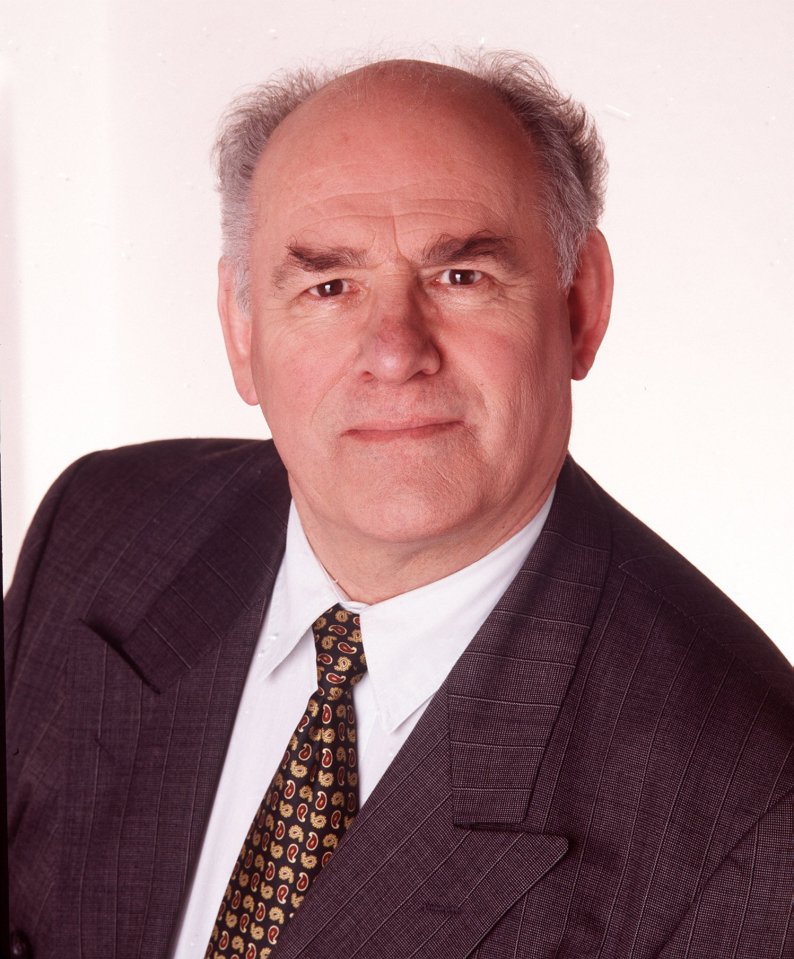 Portrait of actor Tony Caunter as Roy Evans.