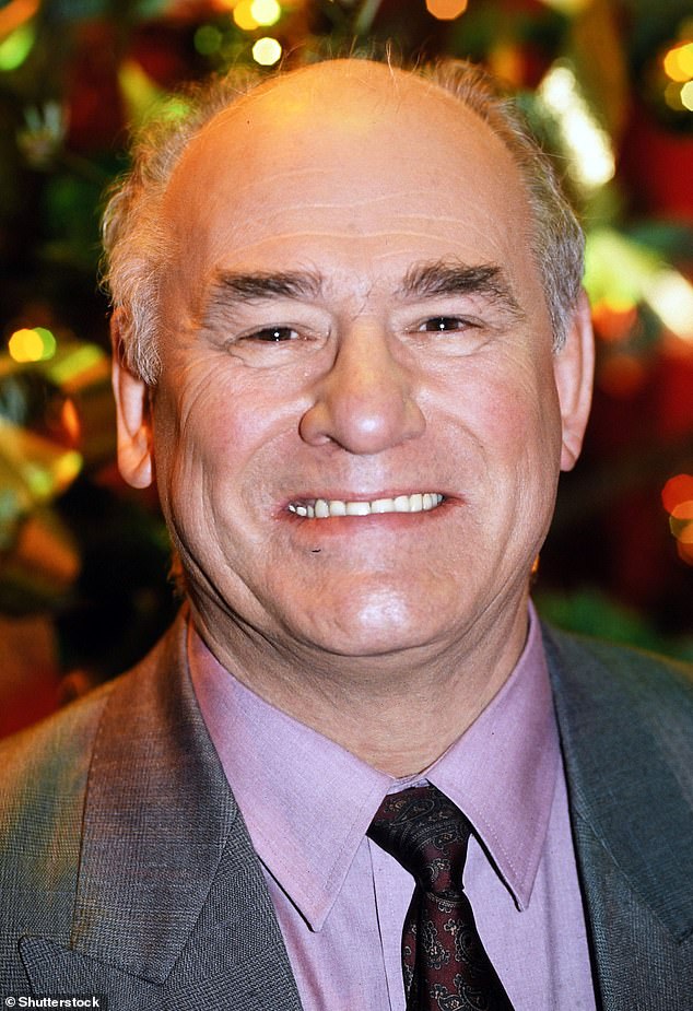 A statement said: 'Dad was 88 years old. After a long and fulfilling life on and off screen and stage, Tony leaves a daughter and three sons, seven grandchildren and four great-grandchildren. He will be missed by all'; pictured 1995