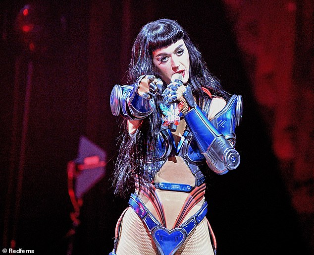 The singer took to the stage at London's O2 Arena on Monday night