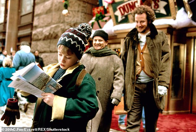 HOME ALONE 2: LOST IN NEW YORK, starring Macaulay Culkin, Joe Pesci, Daniel Stern