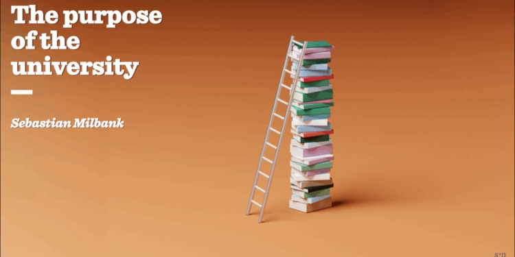The purpose of the university | Sebastian Milbank