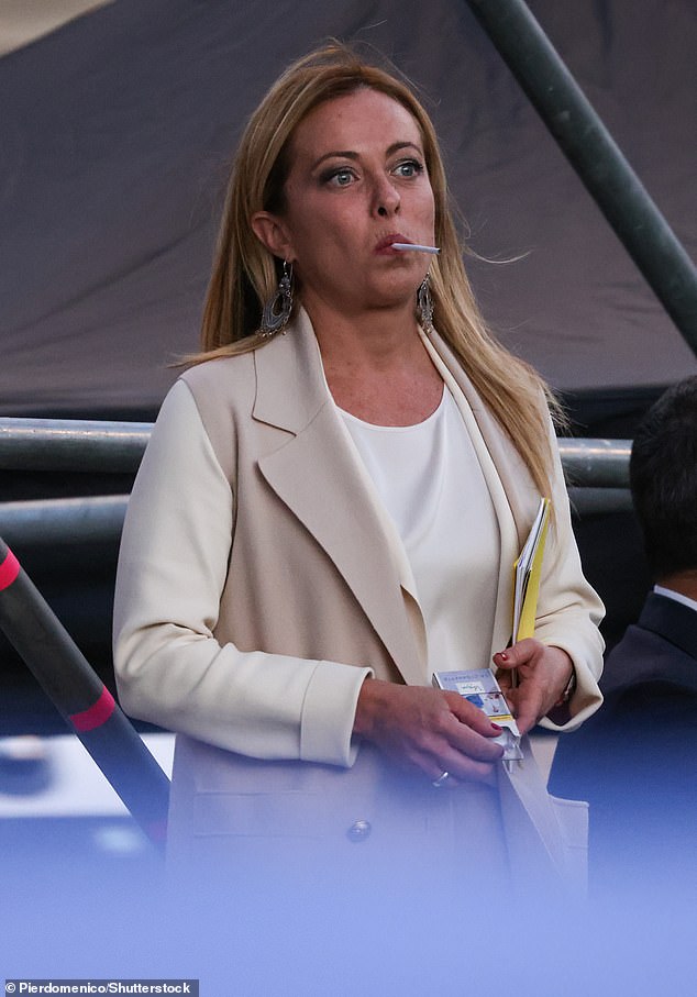 The 48-year-old recently revealed in a book that she had started smoking again after quitting 13 years ago (pictured in 2022)