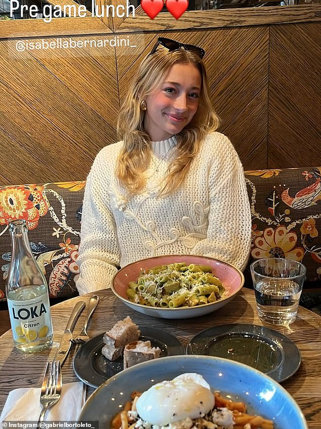 Isabella Bernardini is currently studying computer science in the Netherlands while boyfriend Gabriel Bortoleto races around the world