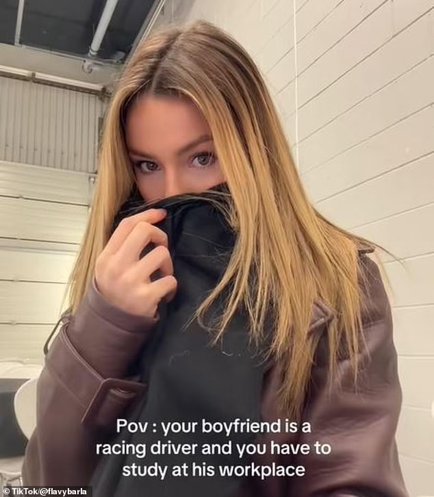 Now, she balances her studies as a fifth-year medical student with supporting Esteban Ocon