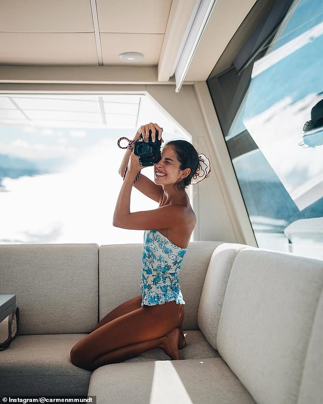 Carmen Montero Mundt has built her brand around her background working in finance