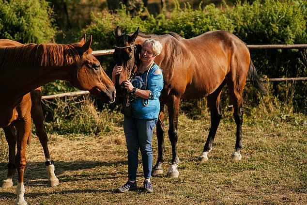 Earlier this month the couple listed their Bulgarian home - near the town of Sevlievo 100 miles East of Sofia - for sale and are making preparations to move their two horses, two dogs and two cats to France