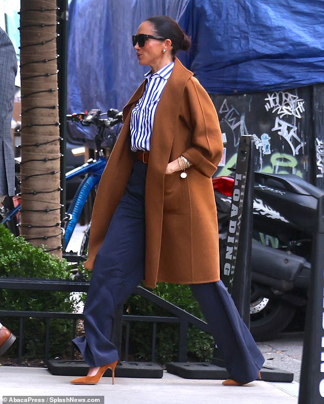 Meghan and Harry enjoyed lunch with tennis legend Serena Williams in New York's Soho House on Friday