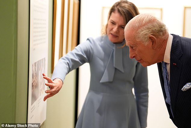 Intrigued by Marie and her story, Charles visited the Garrison Chapel gallery in Chelsea to view her watercolours, which hang alongside some of Charles's own paintings in a special exhibition