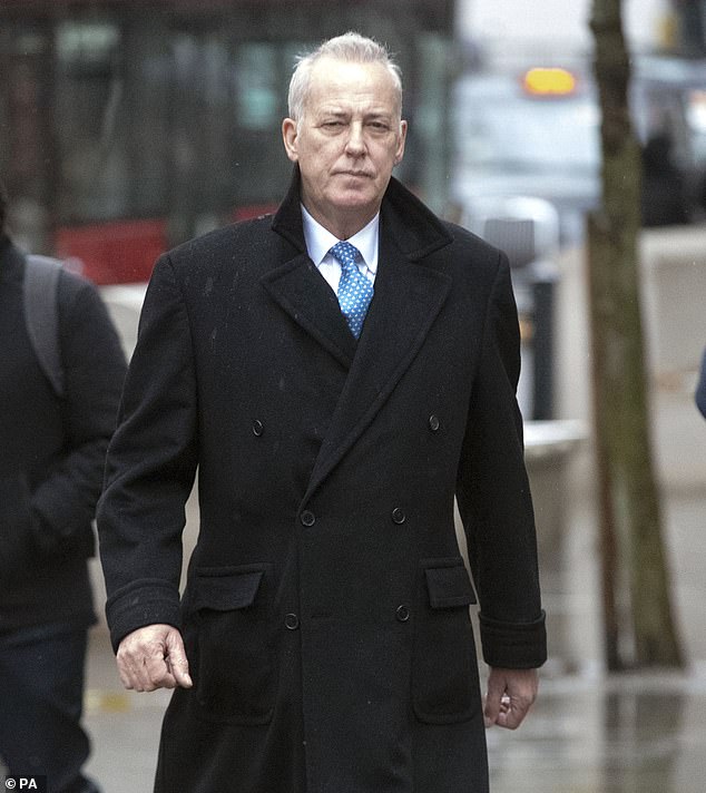 Barrymore (pictured in 2018) was incensed after his request for four packets of Silk Cut purple were refused due to previously unheard of restrictions on the sale of tobacco