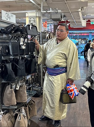 The stars are enjoying the rare trip away from Japan