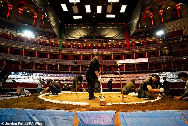 But spectators have been warned they are at risk of being SQUASHED by the 25 stone fighters