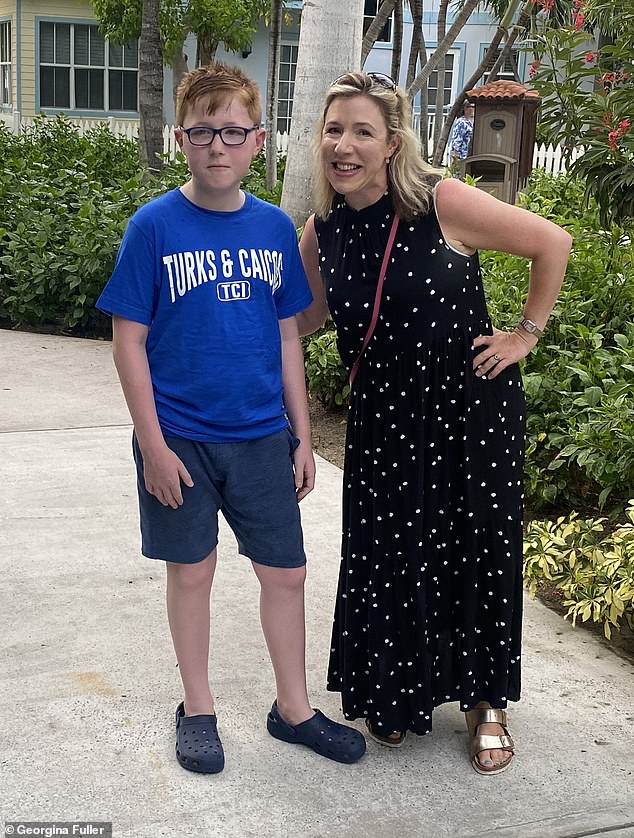 Georgina said she has largely given up on asking Eddie to do things because it can result in him having a 'meltdown'