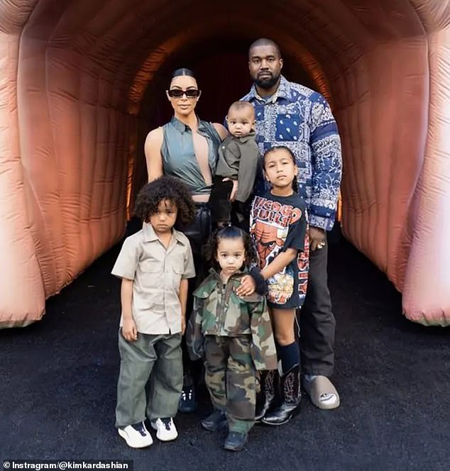 Kim, who shares North, 12, Saint, nine, Chicago seven, and Psalm, five, with Kanye, also revealed she has never stopped him from seeing them - but he hasn't reached out in months
