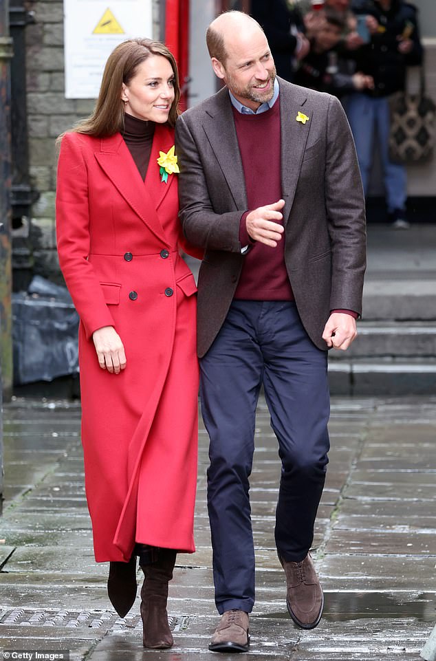 As the pair were seen beaming arm in arm while they waved to the crowds, Ms James spoke highly of their displays of affection and mutual adoration. She added: It's almost impossible to not smile while you watch them'