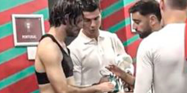 Classy Cristiano Ronaldo keeps his promise to Dominik Szoboszlai a month after awkward moment together