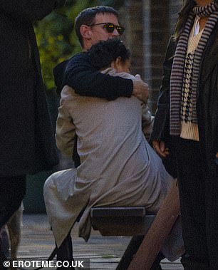 The pair appeared to be inseparable during their appearance together in north London