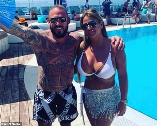 Pictured: Coleen and Thomas on holiday. The pair split after he was accused of cheating with a friend