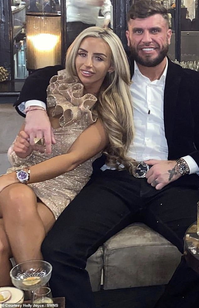 Holly said she rarely leaves the house without her husband Dougie, unless she needs to go to the salon or the shops