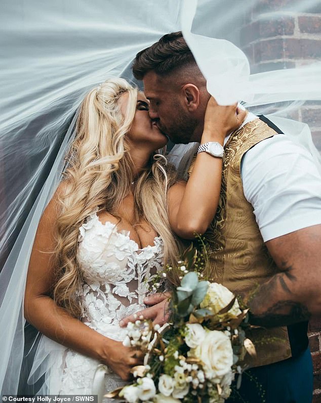 Holly Joyce, and her husband Dougie, from Manchester, had their first date in September 2019 after flirting back and forth on Instagram