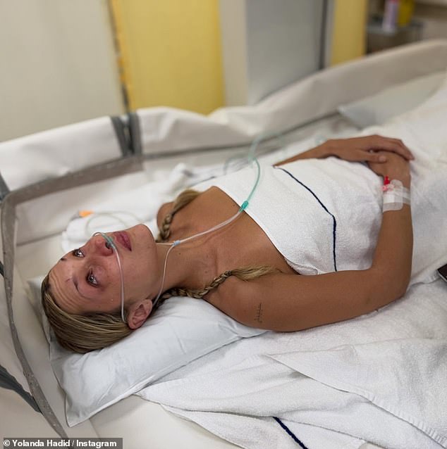 At the Lyme disease center, Hadid underwent a whole body hyperthermia treatment, which costs $90,000 to $115,000, an insider previously told the Daily Mail