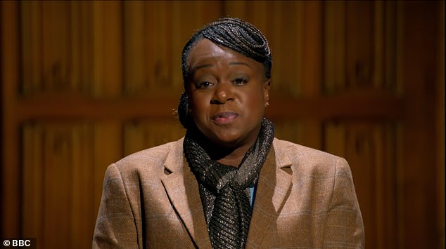 At the second banishment ceremony, the remaining 16 celebrities debated who they thought were the Traitors in their midst before expelling Faithful, Eastenders actress Tameka Empson