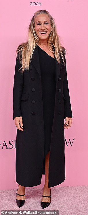 She flashed a bright smile