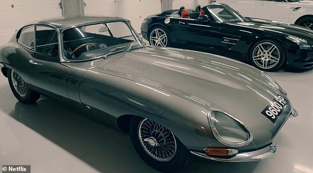 Finished in its original Opalescent Gunmetal Grey, the model has been described as Britain's 'most beautiful sports car'