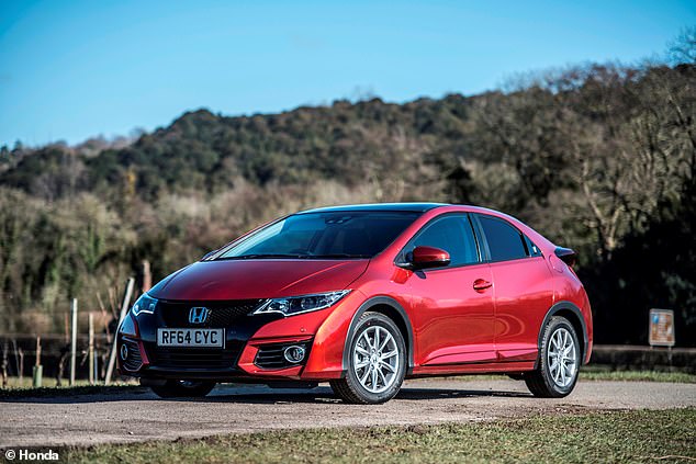 The used family hatchback with the best dependability credentials for 8-12 year old examples is this generation of Honda Civic, on sale from 2012