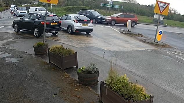 The junction is a busy commuter and visitor route and sits on the A483, which runs between Llanymynech and Oswestry in North Shropshire