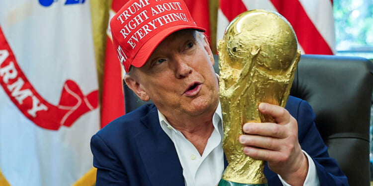 Donald Trump threatens to make controversial change to World Cup and says Fifa boss Infantino would 'do it very easily'