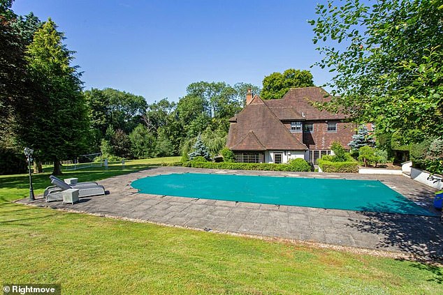 The property was initially put up for sale on property website Rightmove