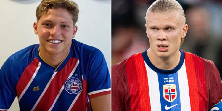 'Brazilian Haaland', 17, already being tracked by top clubs including Man City and has £87m release clause