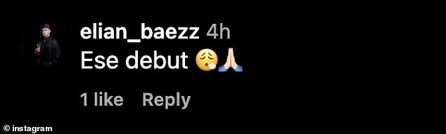 'FINALLYYYYY' wrote a user in all capitals, while another fan added in Spanish, 'That debut!'