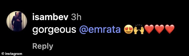 'DIVAAAA!' enthused another person, while several fans said she was 'gorgeous.'