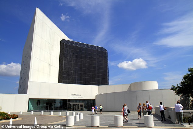 JFK's library in Boston most resembles the towering, brutalist characteristics of Obama's