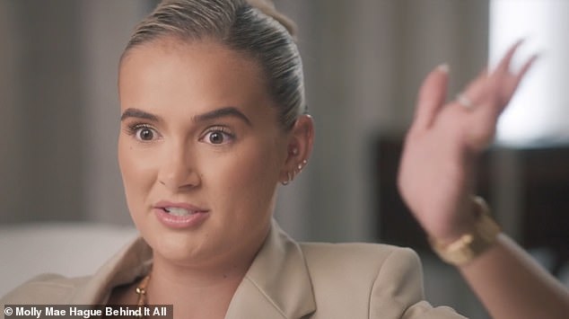 Molly-Mae revealed that she wanted Maebe to have offices as 'aesthetic' as her brand and because the business 'isn't in a position to be extending', she has decided to fund the renovation out of her own pocket