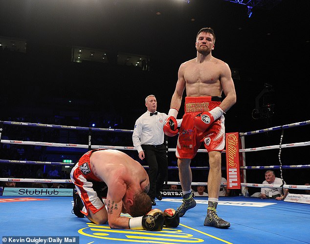 Fowler knocks out Ryan Toms in 2018 in his home city of Liverpool