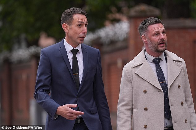 Coote, left, admitted making a category A image, the most serious kind, which was recovered by police in February