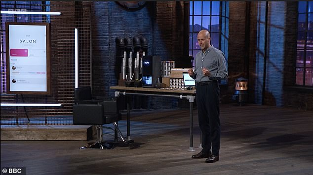 On Thursday night's episode of the BBC hit show, Francisco Gimenez stepped into the Den with an ambitious plan to revolutionise the hairdressing industry