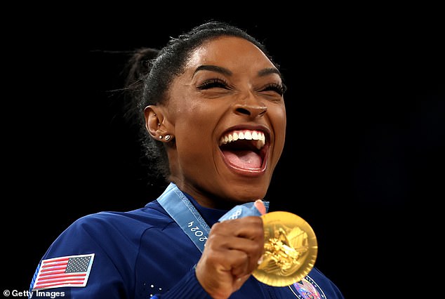 Biles has  refused to rule out a stunning return to gymnastics at the LA 2028 Olympics