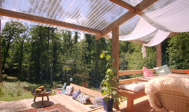 The outdoor spaces were beautifully designed and decorated, with every detail considered