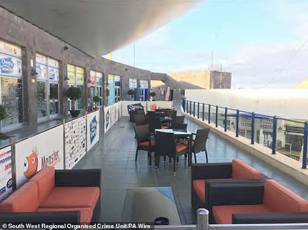 The fake offices in Tenerife, where the fraudsters took their victims