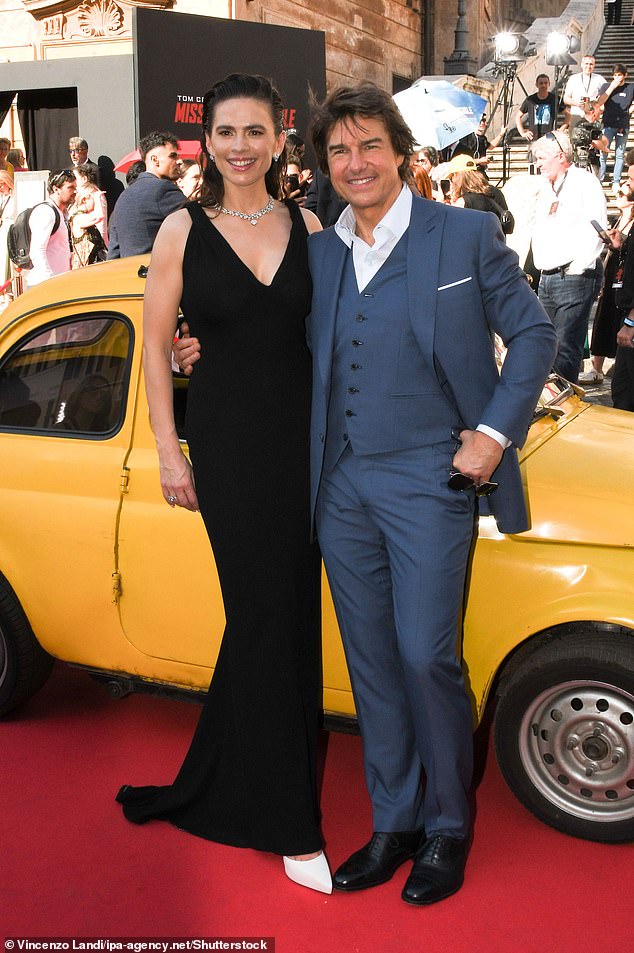 Tom Cruise and Hayley Atwell had apparently sparked a romance after meeting during the filming of Mission Impossible – Dead Reckoning Part One in 2020