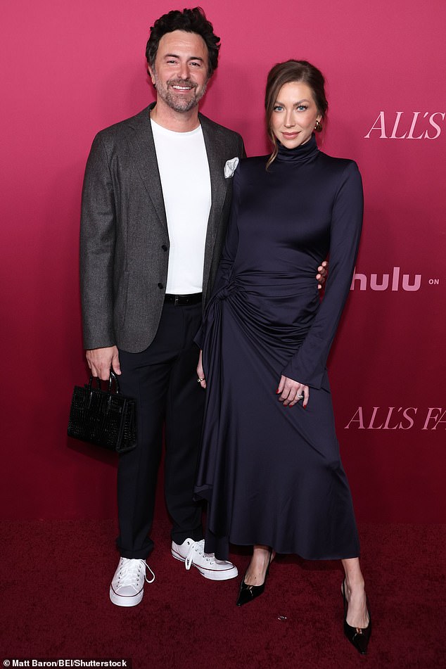 She was joined by husband Beau Clark